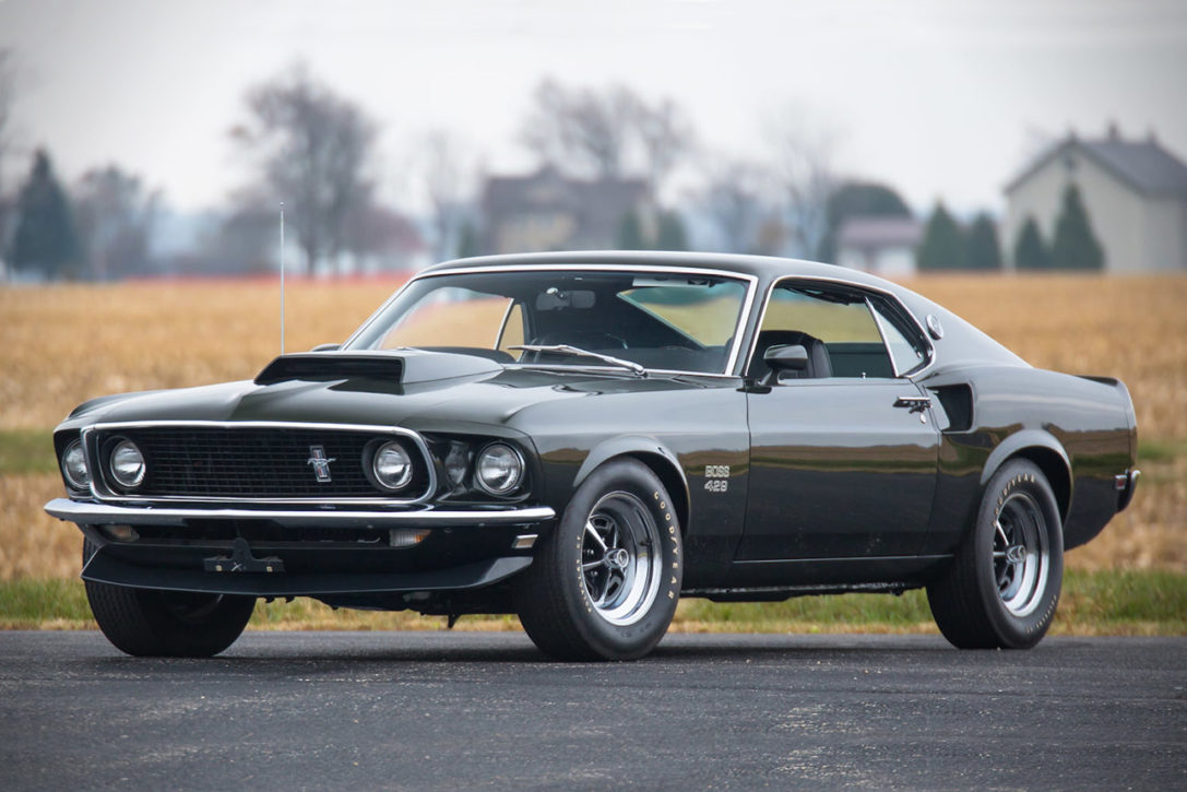 Auction Block 1969 Ford Mustang Boss 429 Fastback