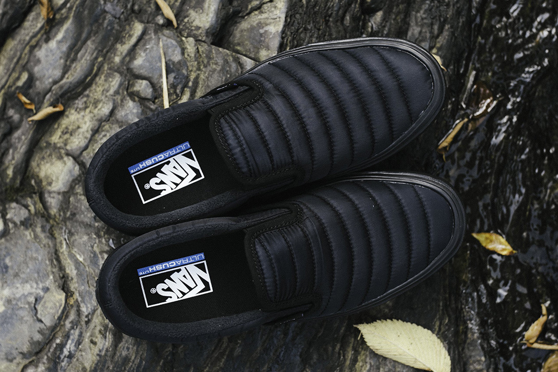 vans slip on lite quilted