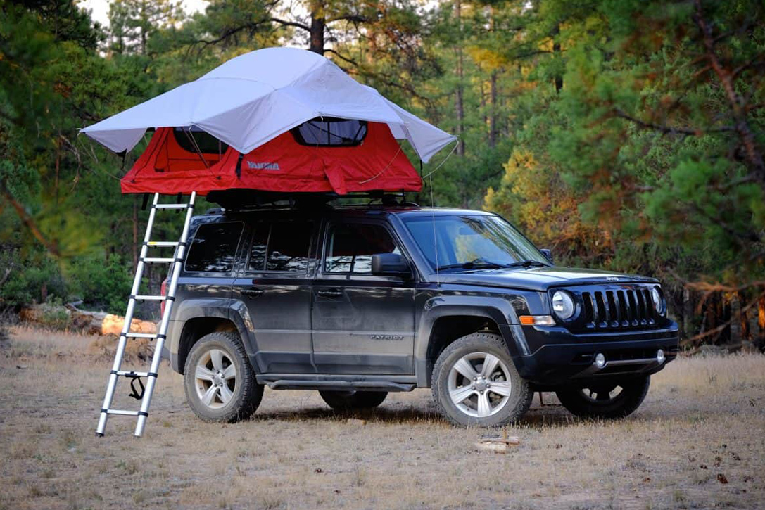 roof top tent travel cover