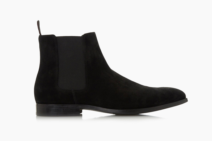 dune mens black boots