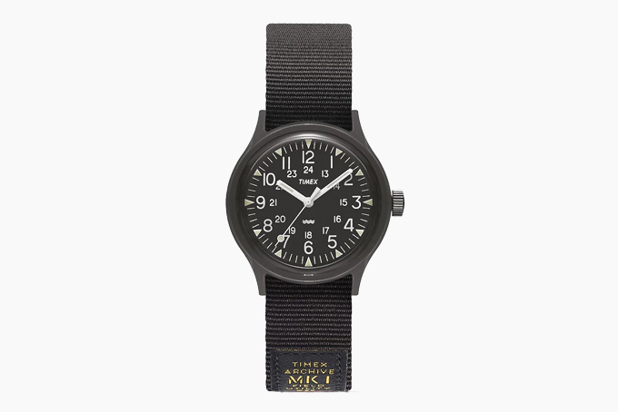 black on black watches mens