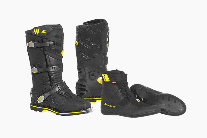 motorcycle riding footwear