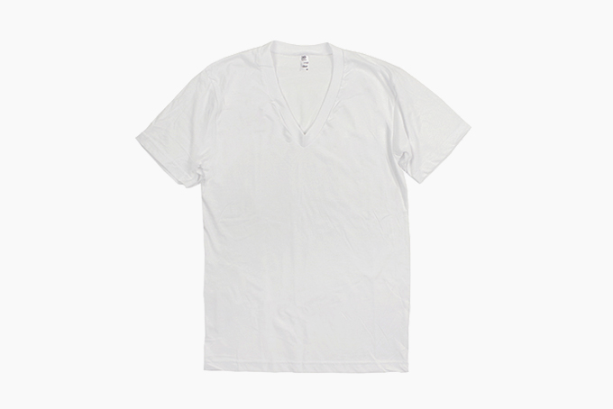 high v neck t shirt