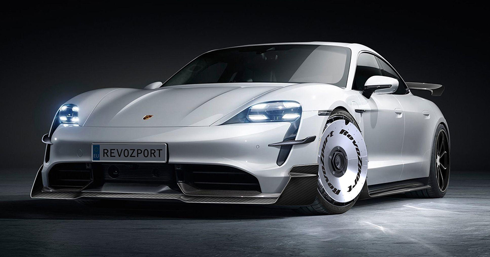 RevoZport Porsche Taycan Aero Bodykits | HiConsumption