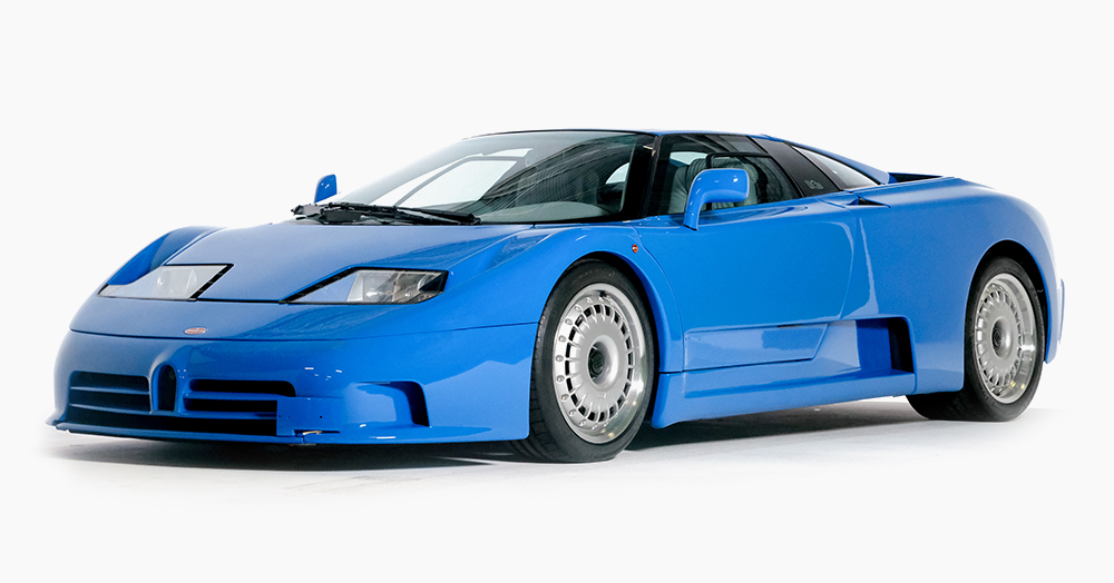 Auction Block: 1994 Bugatti EB110 GT Prototype | HiConsumption