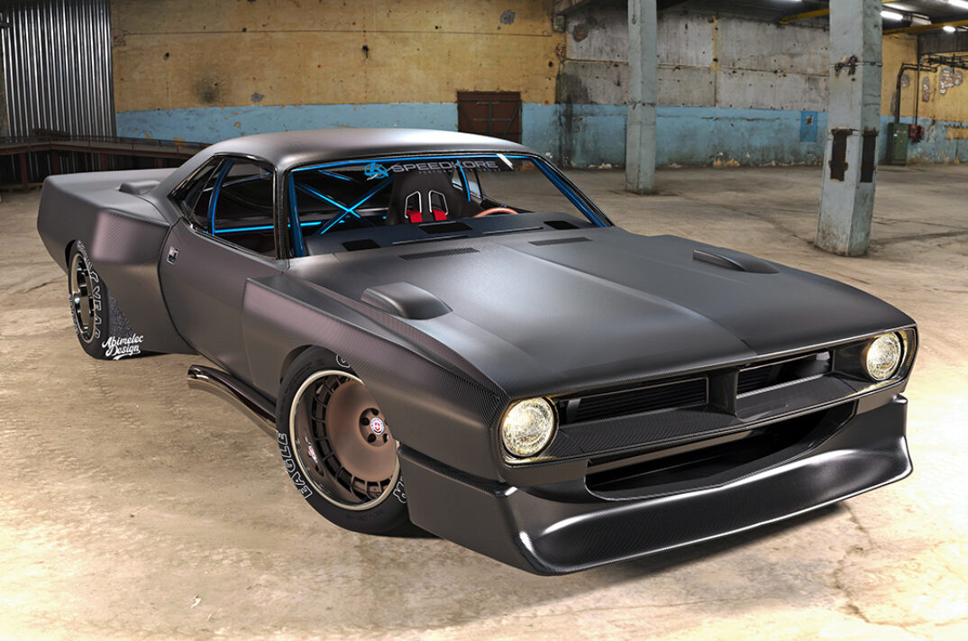 Plymouth Barracuda ‘IMSA AAGT Cuda’ By Speedkore X Abimelec Design ...