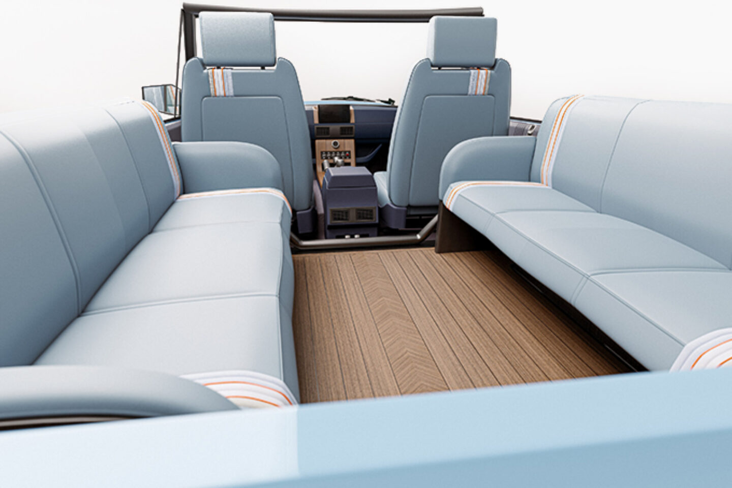 Lunaz Open-Top Range Rover Country Electromod | HiConsumption