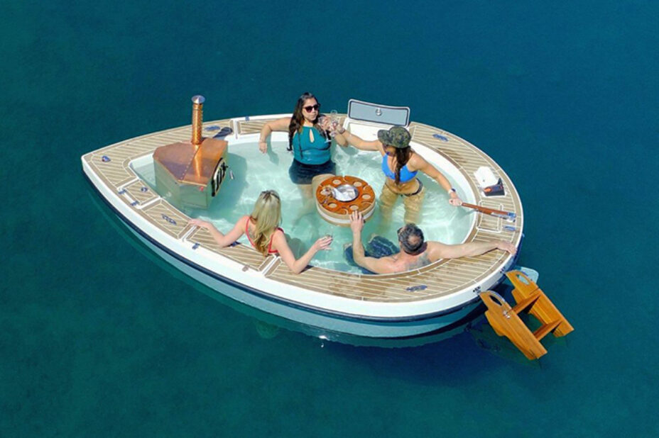 Spacruzzi Hot Tub Boat | HiConsumption