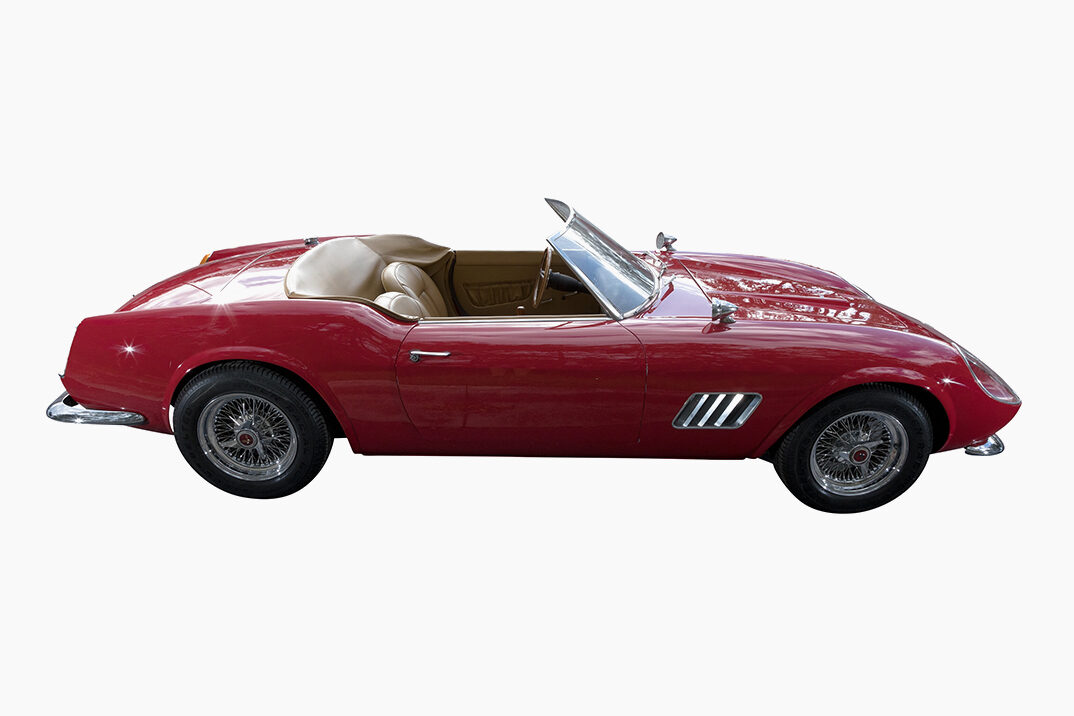 Save Ferris. Ferrari 250GT California offered for sale at auction