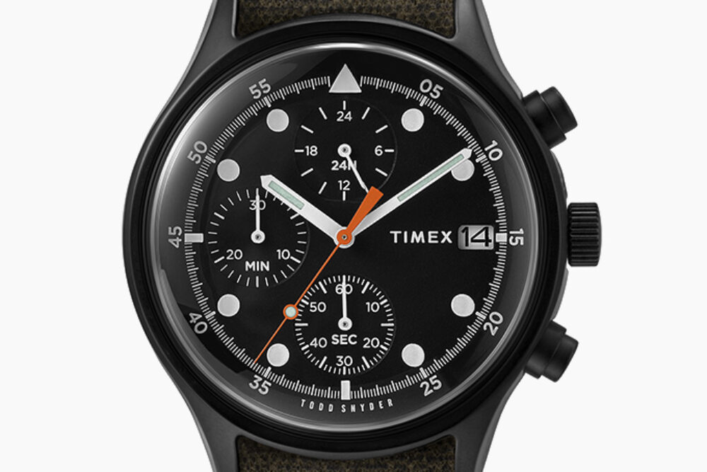 Timex x Todd Snyder MK-1 Sky King Chronograph | HiConsumption