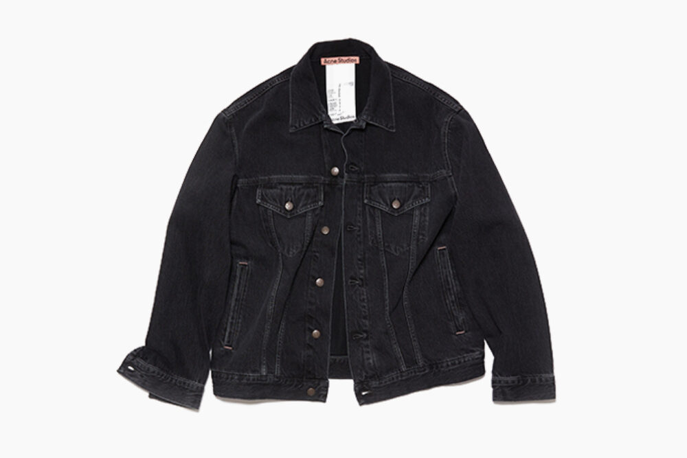 Acne Studios Black Denim Jacket