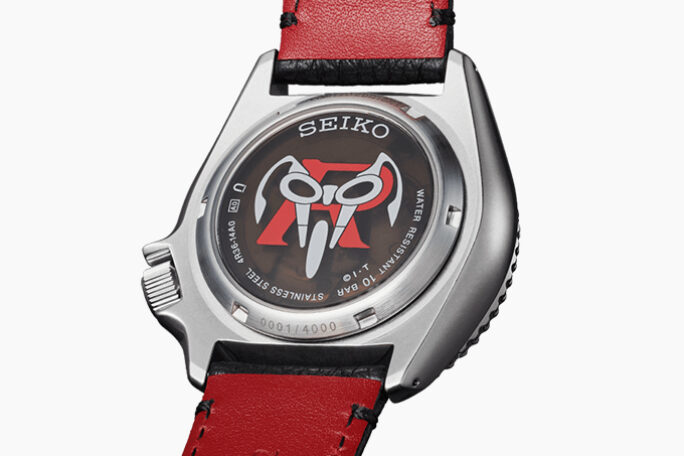 Seiko Unveils a The Masked Rider Edition 5 Sports Watch | HiConsumption