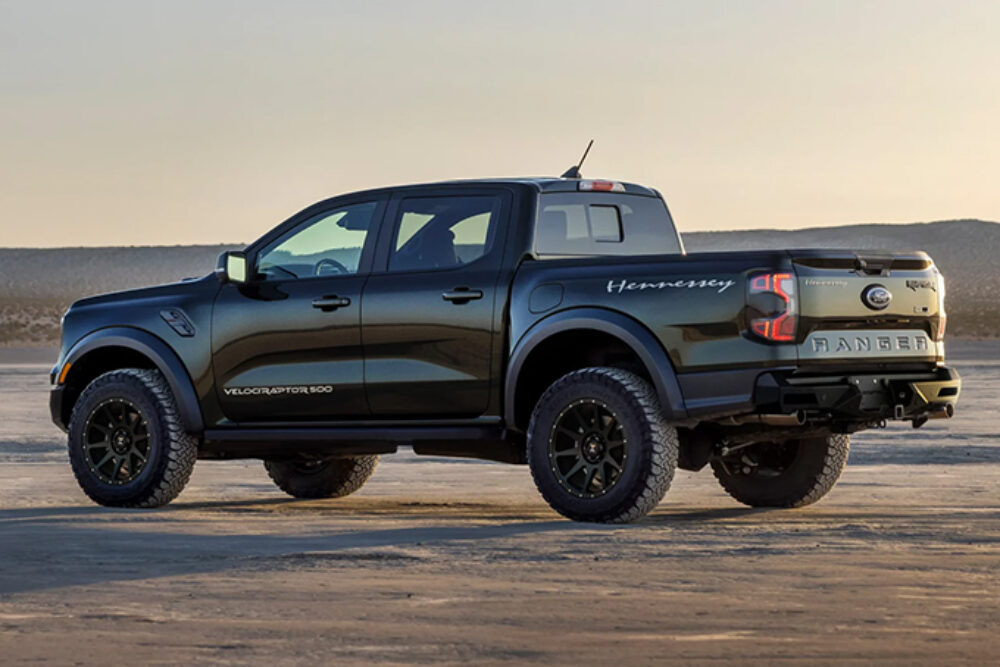 Hennessey Gives 2024 Ford Ranger Raptor a VelociRaptor 500 Upgrade ...