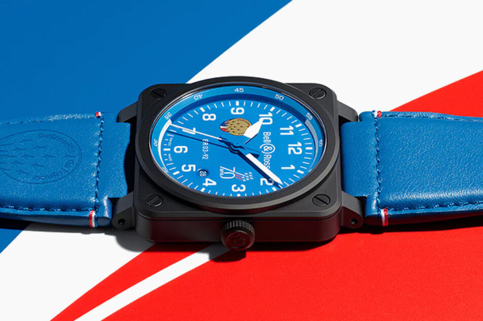 The BR 03-92 Patrouille de France 70th Anniversary Watch Celebrates ...