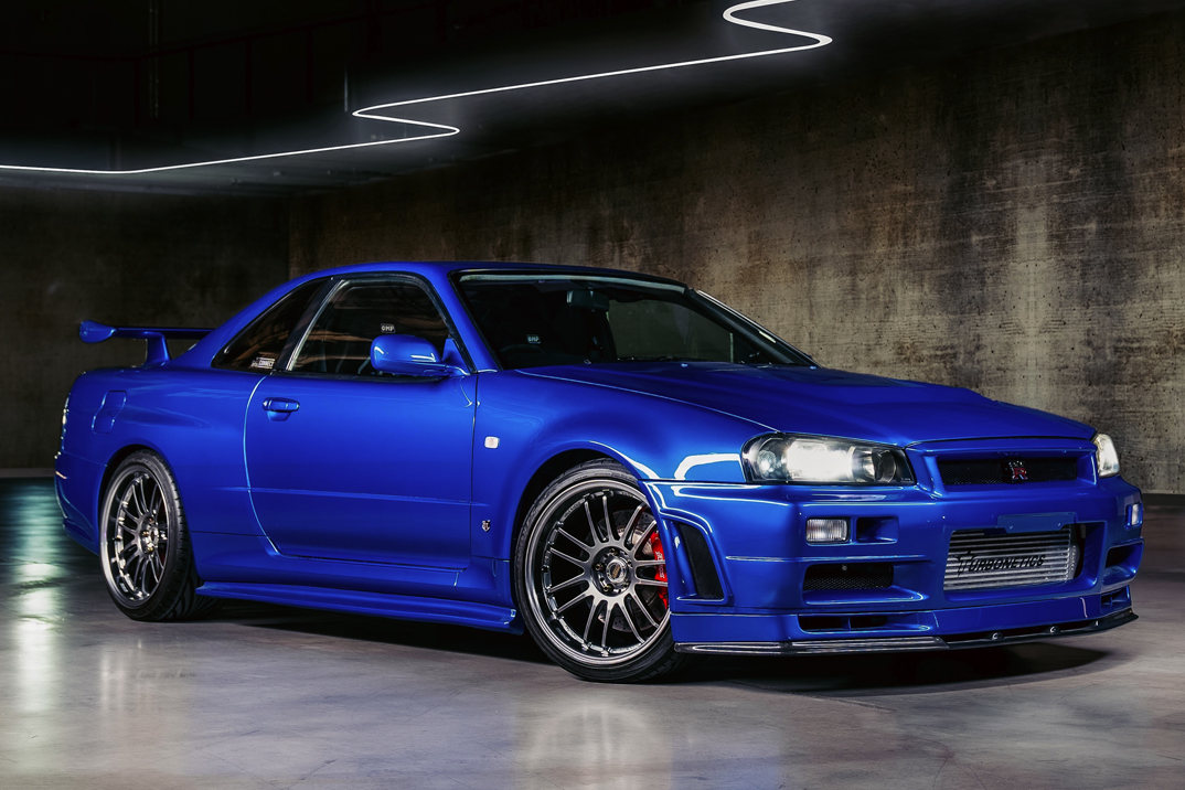 Paul Walker's Nissan GT-R R34 from 'Fast & Furious' is For Sale ...