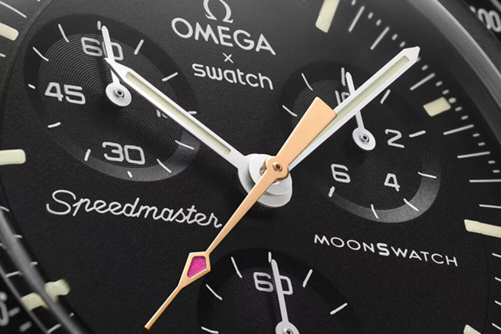 Swatch x Omega MoonSwatch Mission to the Moon Pink 1