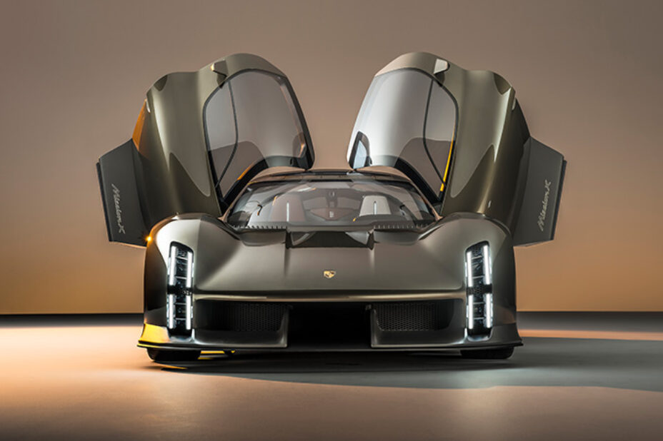 Porsche Unveils the All-Electric Mission X Hypercar Concept | HiConsumption