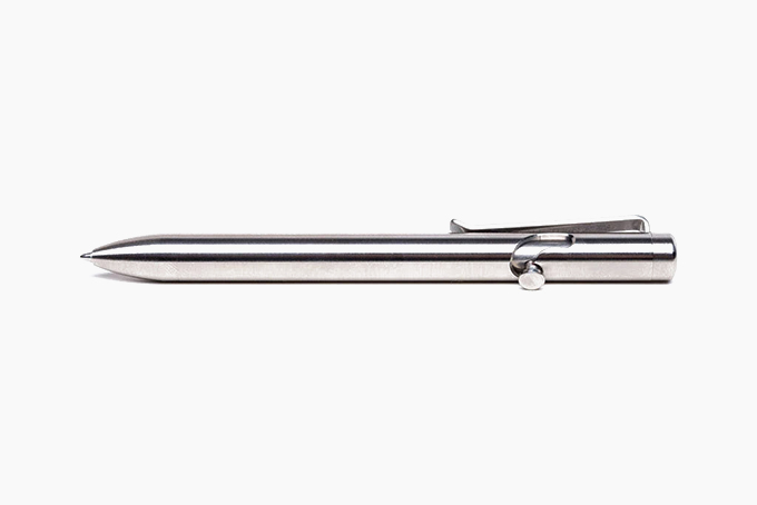 Tactile Turn Titanium Short Bolt Action Pen