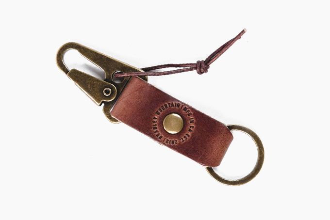 Original Grain Bradley Mountain Leather Key Fob