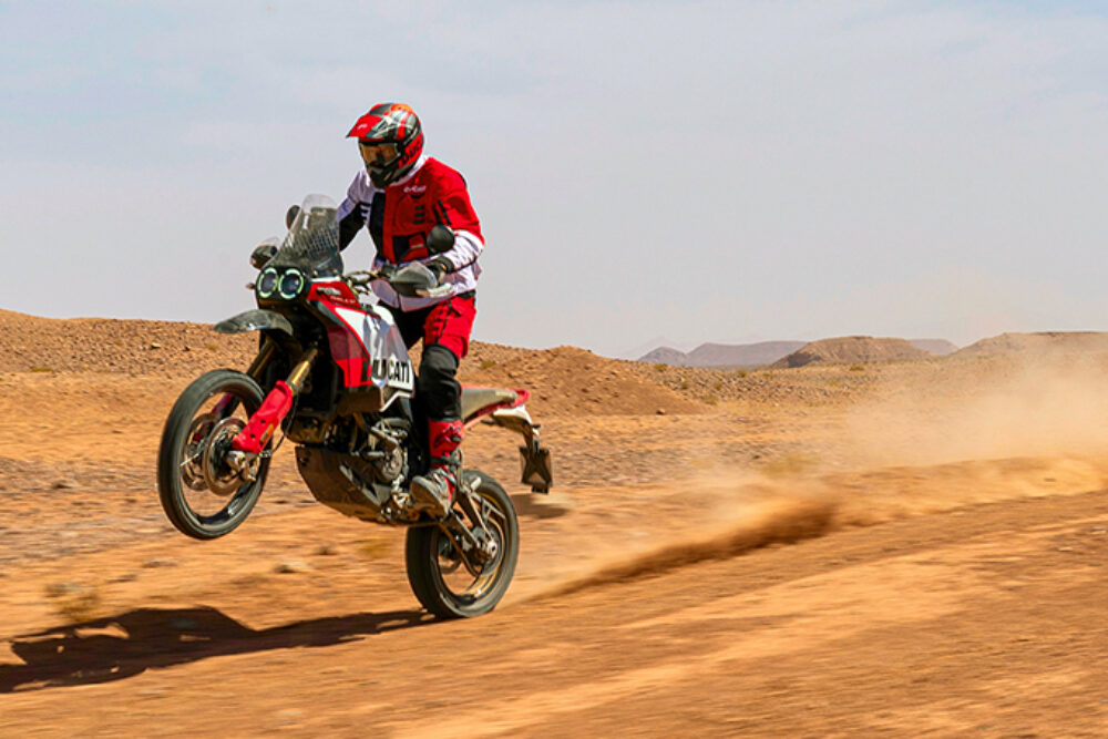 Ducati Unveils Its 2024 DesertX Rally Off-Road ADV Bike | HiConsumption