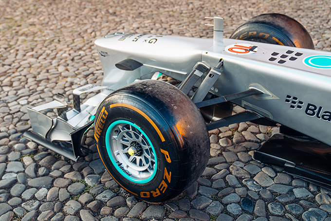 Lewis Hamilton's First Race-Winning Mercedes F1 Car Is Up For Auction