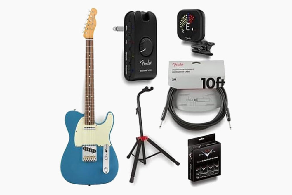 Fender Vintera Electric Guitar and Bass Bundles