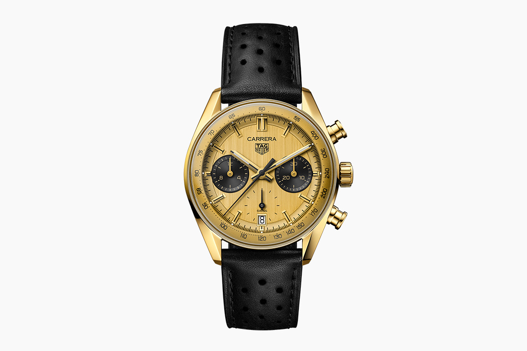 TAG Heuer Gold Carrera Chronograph 0 Hero