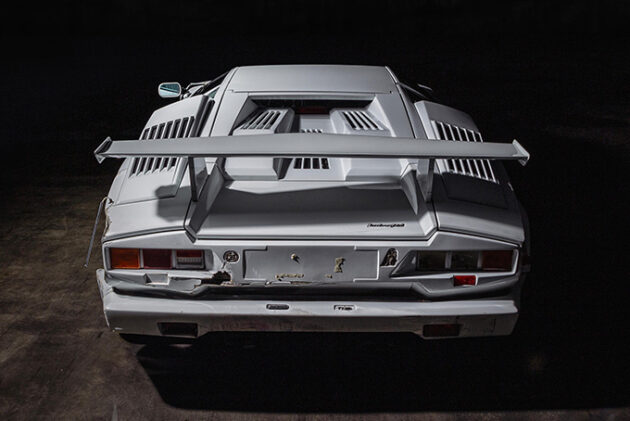 The Crashed Lamborghini Countach from 'The Wolf of Wall Street' Is ...