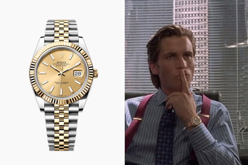 American psycho online rolex