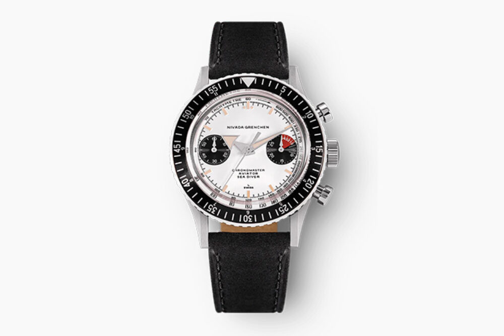 Nivada Grenchen Chronomaster Aviator Sea Diver
