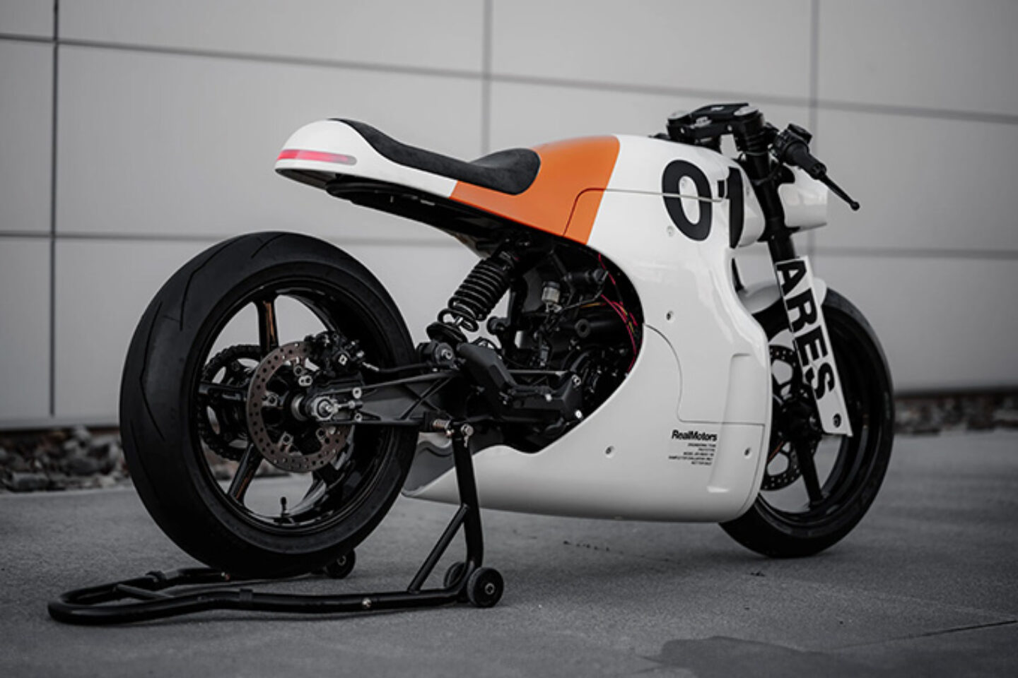Real Motors Unveils Project ARES Electric Cafe Racer | HiConsumption