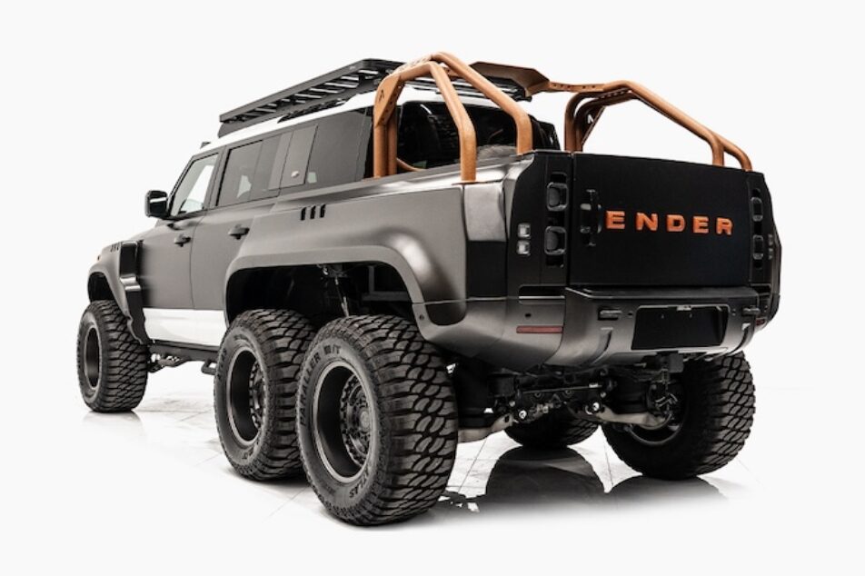 Apocalypse Manufacturing Unveils “World Ender” Land Rover Defender 6x6 ...