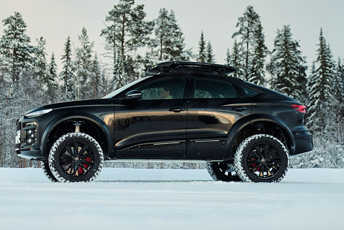 Audi Turns Its Q6 e-tron Electric SUV into an Off-Road Machine with Its ...