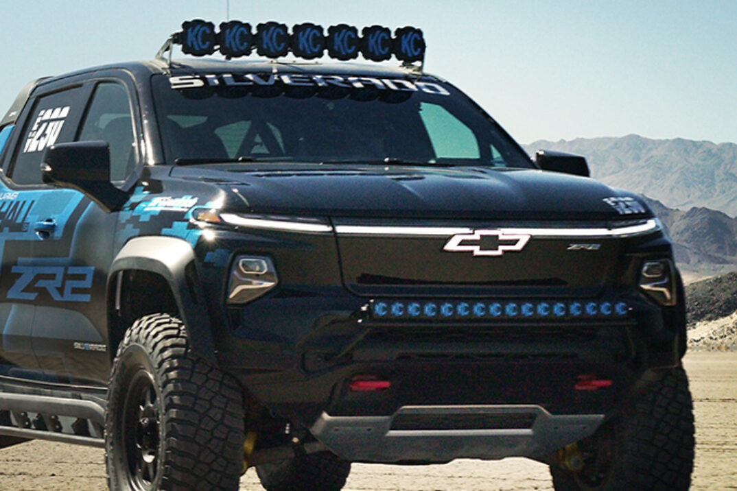 Chevy's Silverado EV ZR2 Is a Factory-Built Off-Road Racer Cranking Out ...