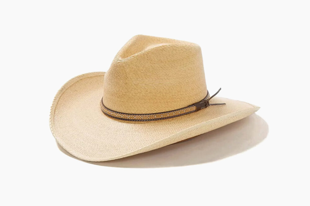 Stetson Sawmill Palm Leaf Western Hat F 5 25