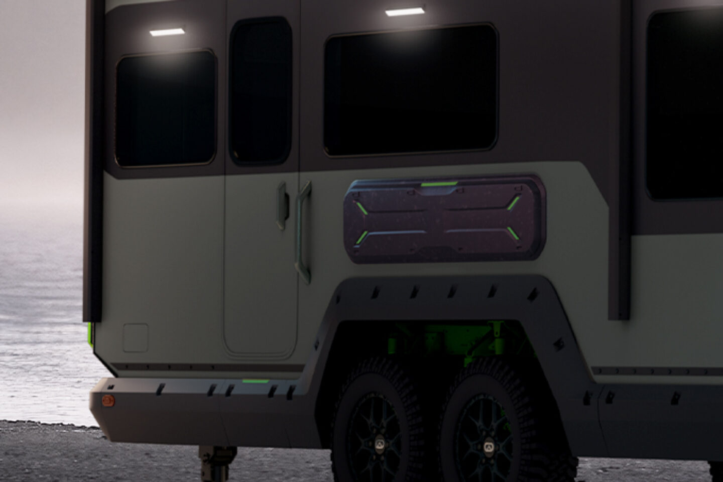 Evotrex’s Hybrid Camper Trailer Uses Both Battery and Gas to Power ...