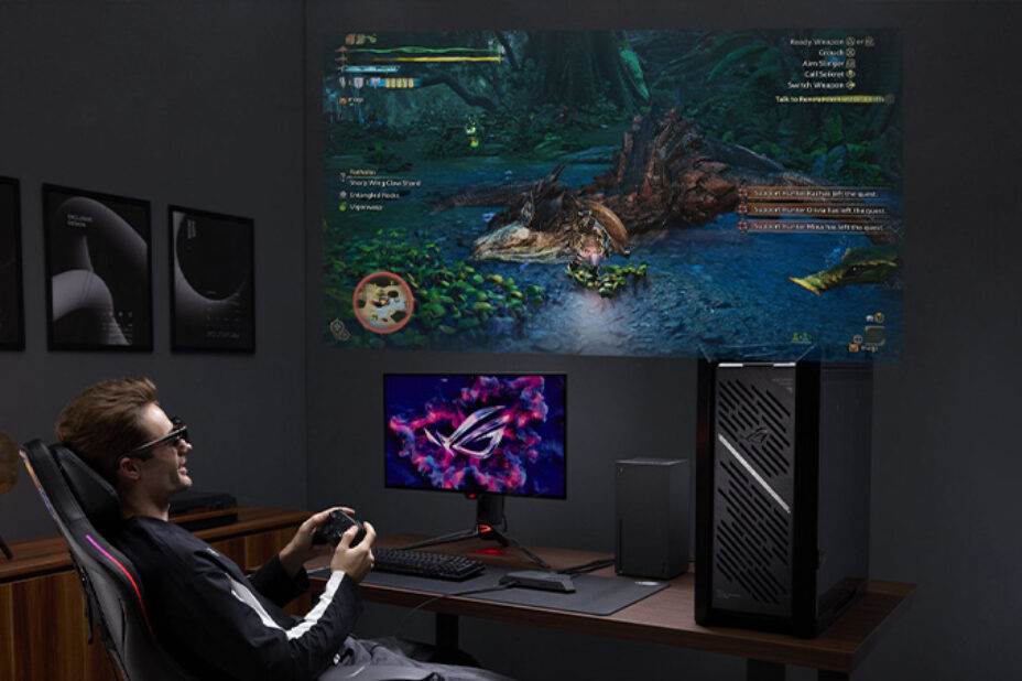 ASUS' First-Ever AR Glasses for Gaming Simulate a 171-Inch Screen with ...