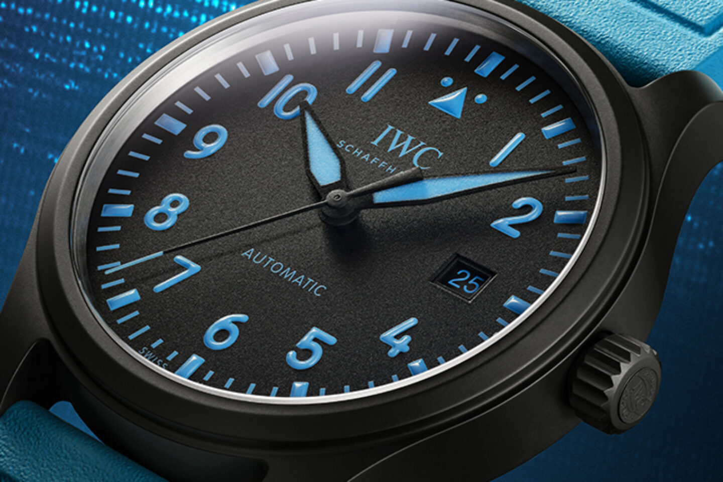 IWC's George Russell Pilot's Watches Trade Petronas Turquoise for the ...