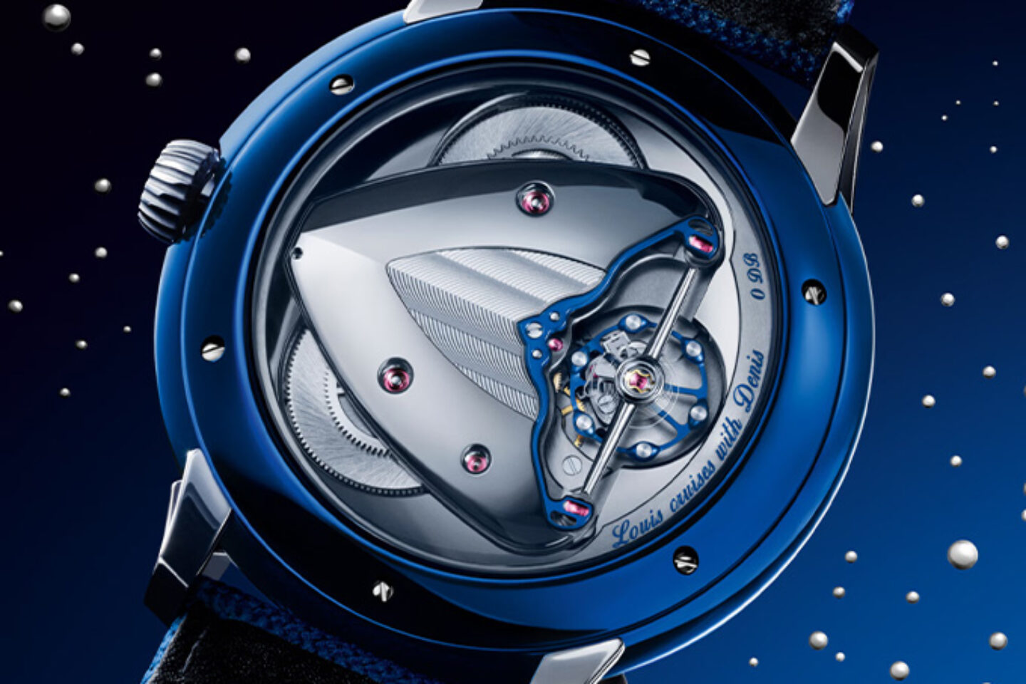 Louis Vuitton & De Bethune's LVDB-03 GMT Watch Winds Overnight in an ...