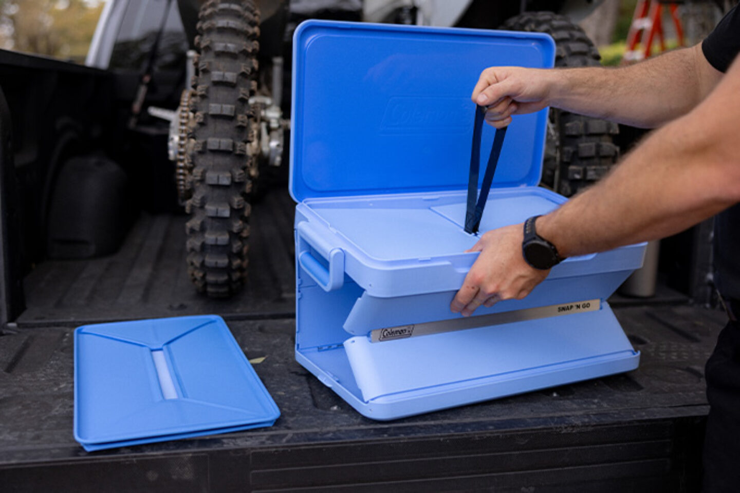 Coleman's Snap 'N Go Is the World's First Collapsible Hard Cooler ...