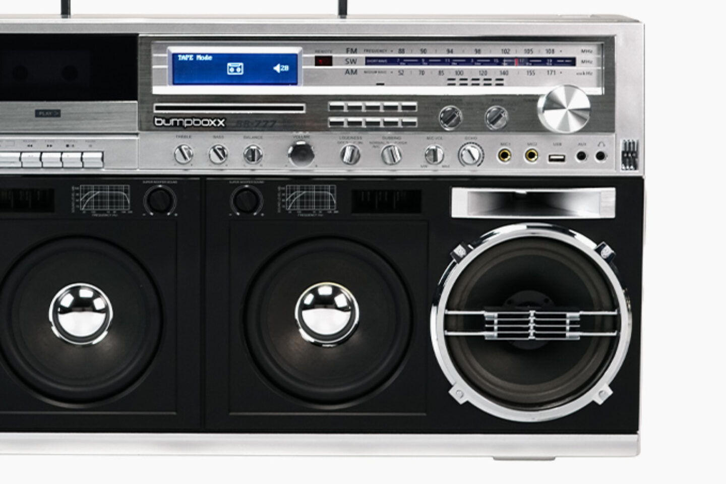 Bumpboxx Reimagines the Sharp GF-777 Boombox with the BB-777 ...