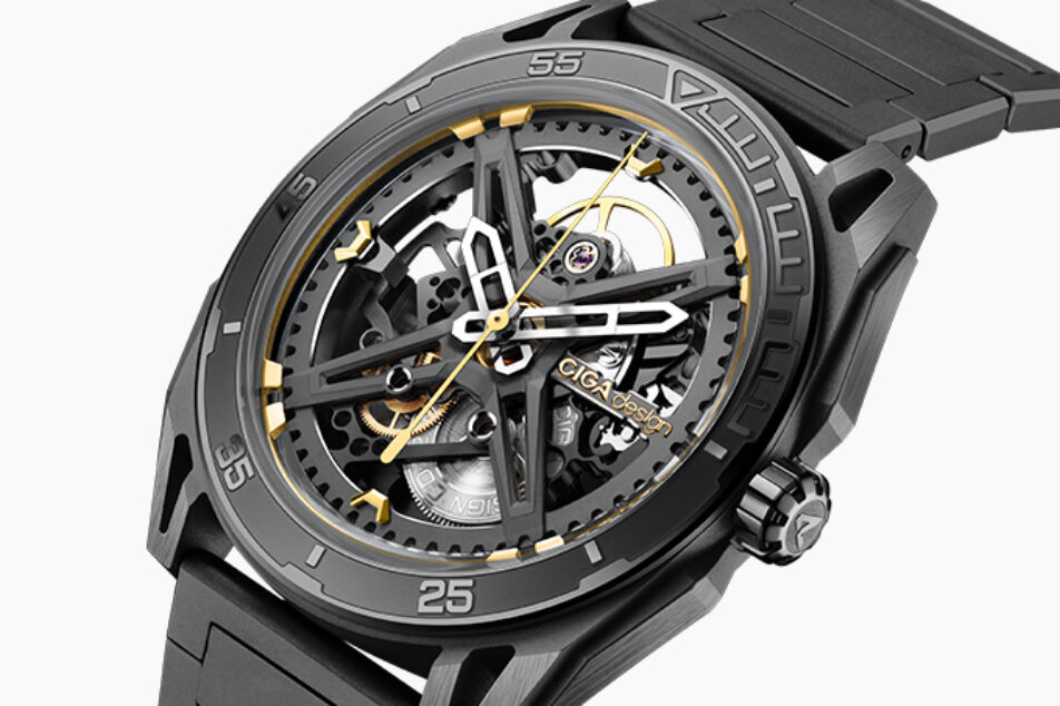 CIGA design Debuts Its $500 Round Automatic Falcon Skeleton Watch ...