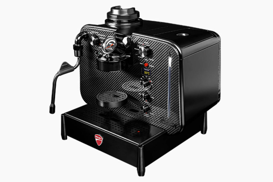 Ducati Wrapped a Carbon Fiber Espresso Machine to Celebrate Its 100th ...