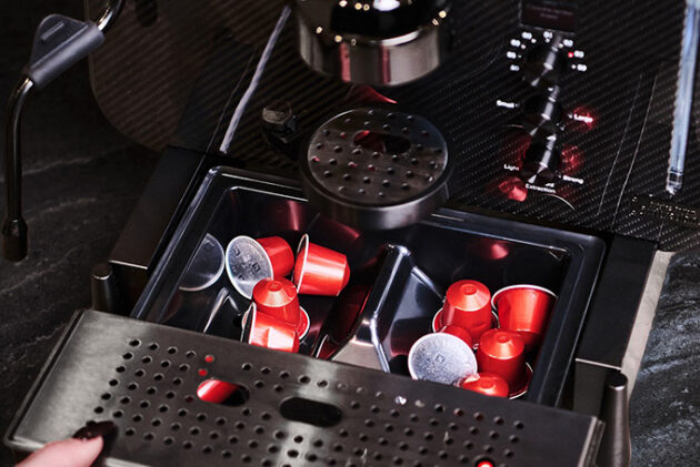 Ducati Wrapped a Carbon Fiber Espresso Machine to Celebrate Its 100th ...
