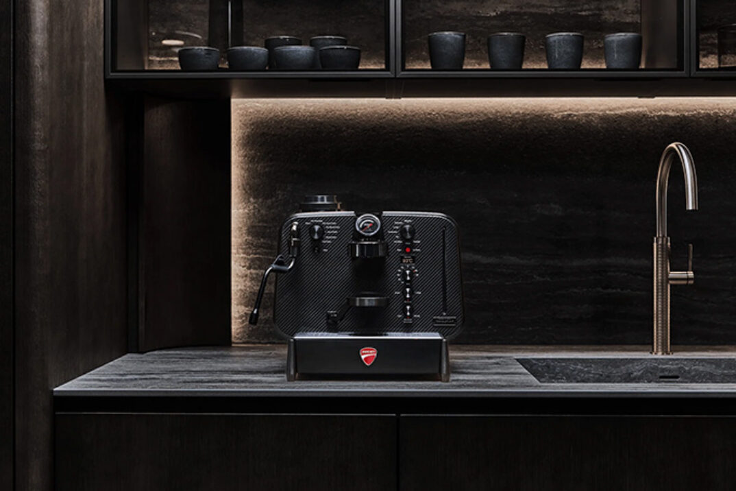 Ducati Wrapped a Carbon Fiber Espresso Machine to Celebrate Its 100th ...