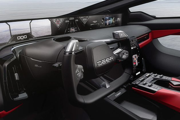 Saudi Arabia's First Car Is an 850-HP Gullwinged SUV With Rimac and ...
