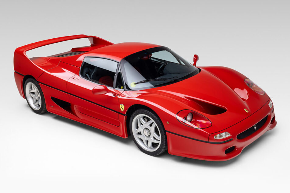 1997 Ferrari F50 Auction Block 0 Hero