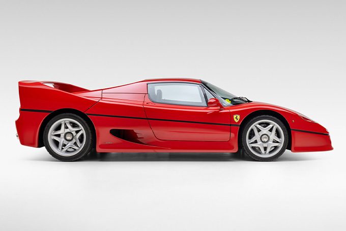 1997 Ferrari F50 Auction Block 2