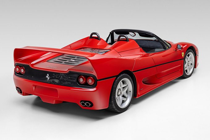 1997 Ferrari F50 Auction Block 3