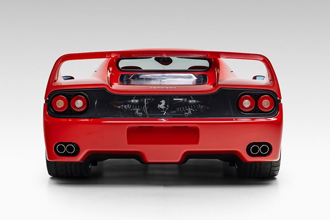 1997 Ferrari F50 Auction Block 4